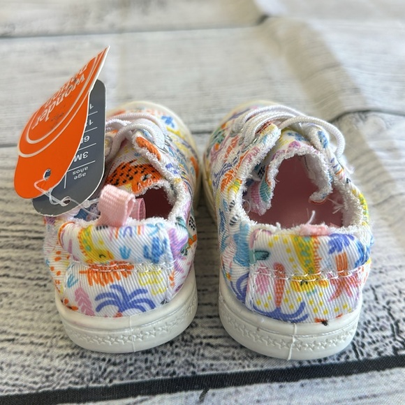 Wonder Nation • Infant Zoo Sneakers • Sz 2 (3 mos) NWT! Unisex! - Picture 7 of 8